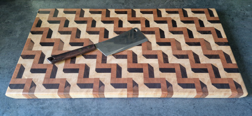 Zickzack mit 3D Illusion